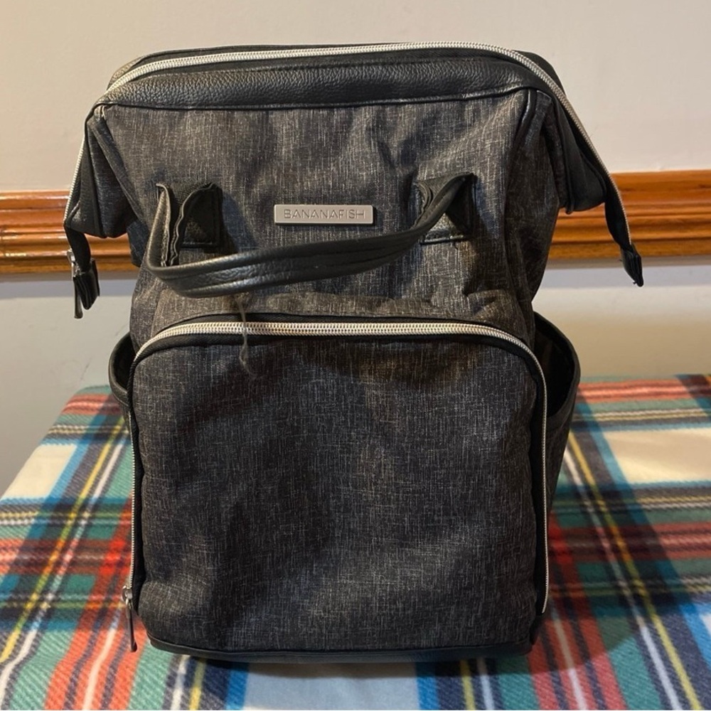 Bananafish Charcoal Baby Bag